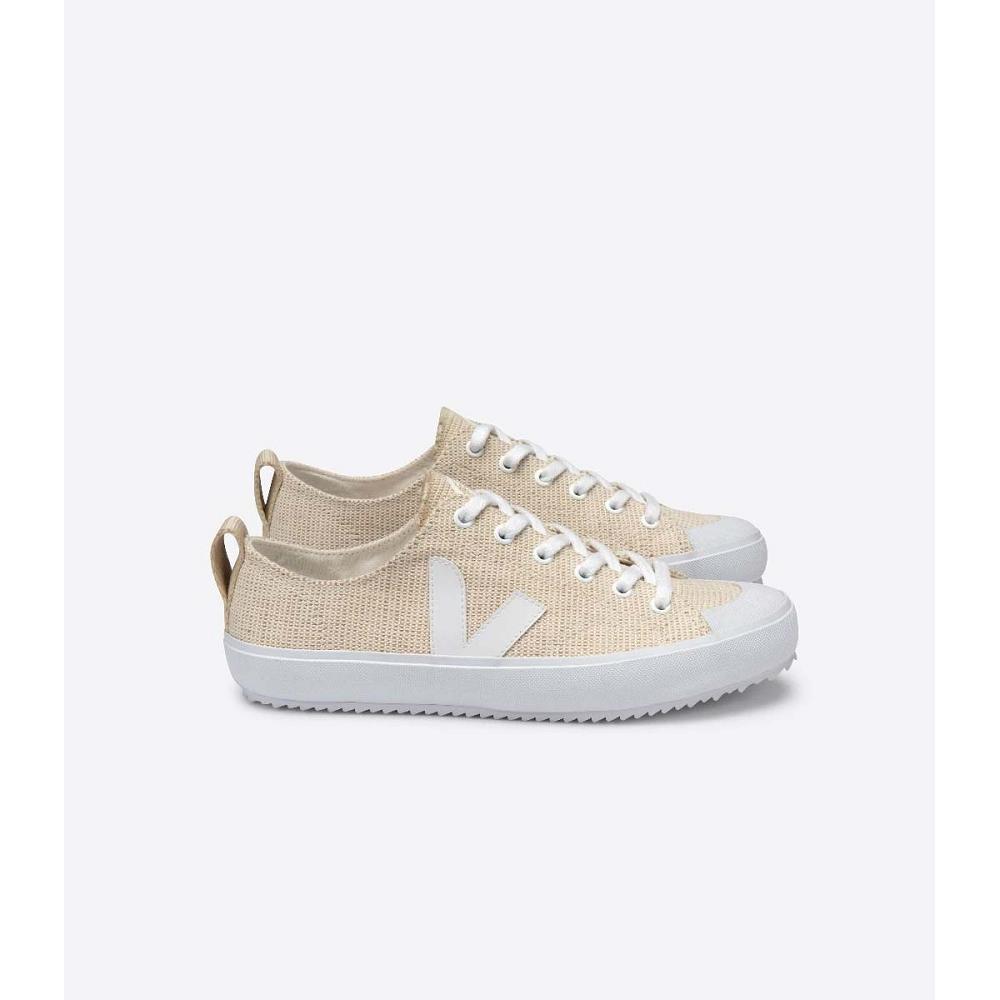 Beige Men\'s Veja NOVA JUTE Shoes | AU 258GSO